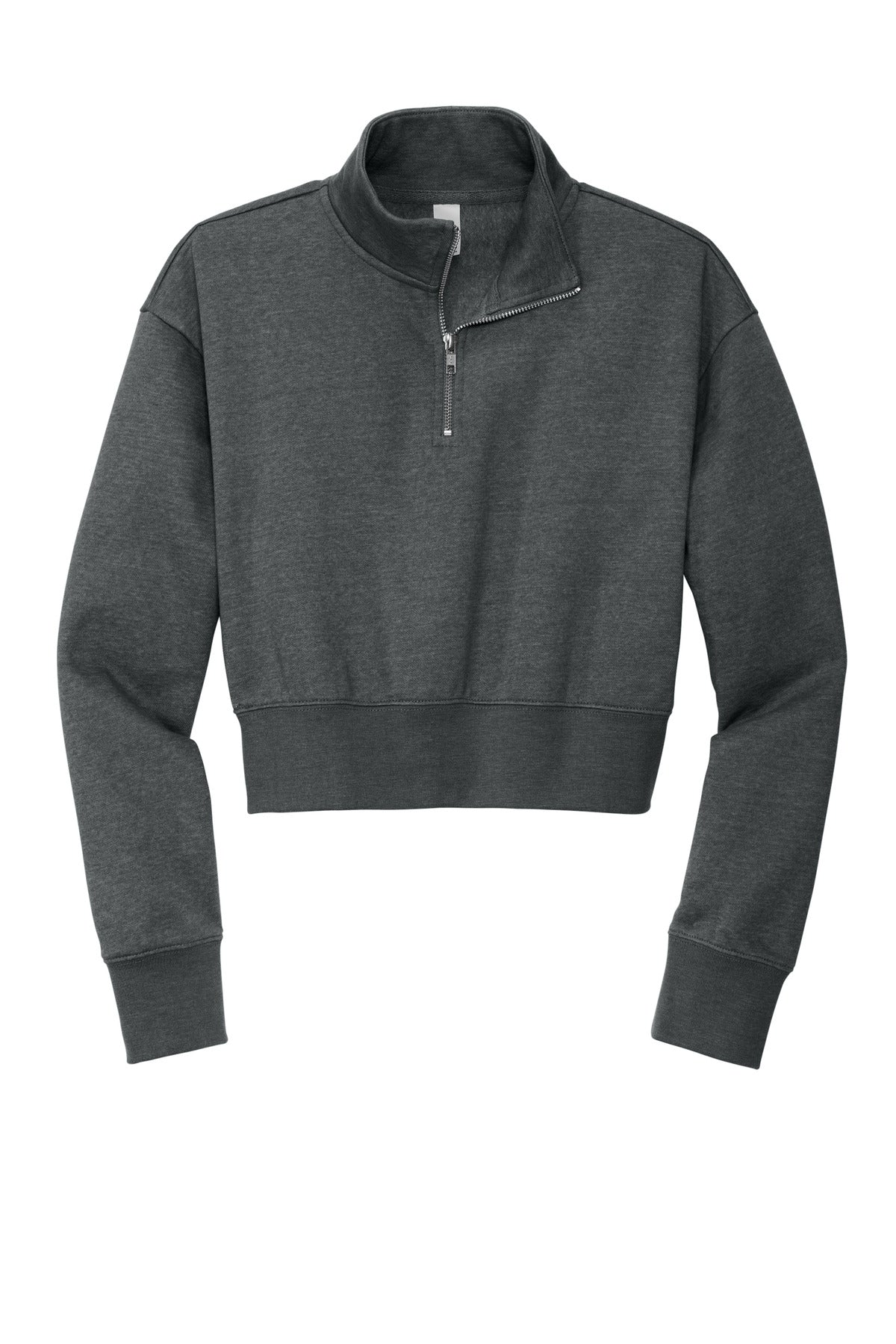 District Women's V.I.T. Fleece 1/2-Zip - Heathered Charcoal