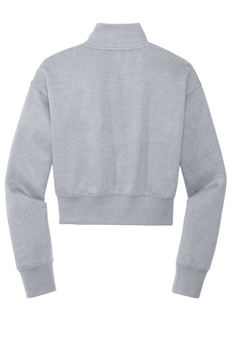 District Women's V.I.T. Fleece 1/2-Zip - Light Heather Grey