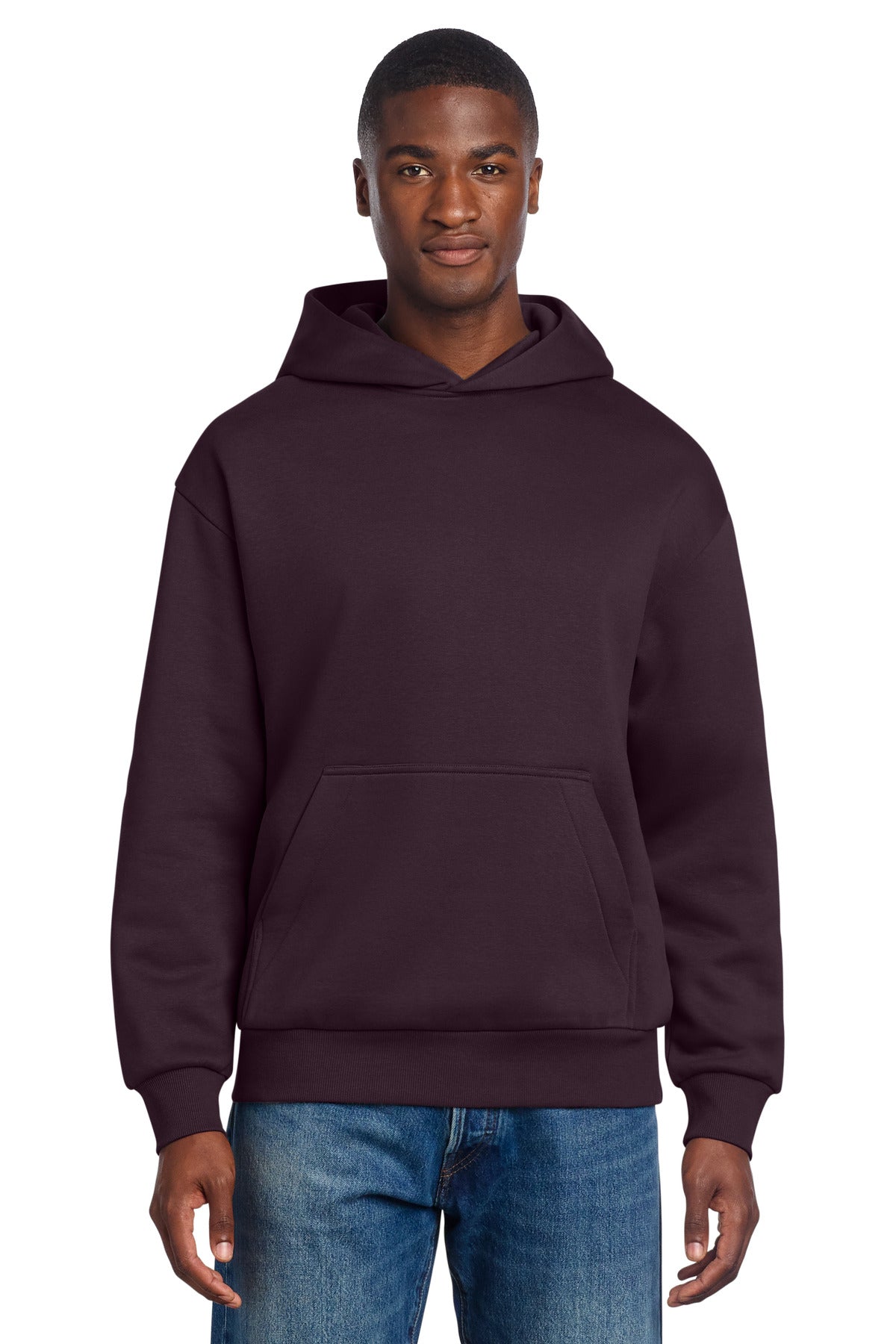 District V.I.T. Heavyweight Fleece Hoodie - Bordeaux