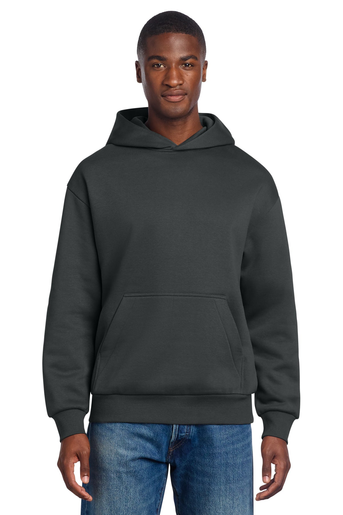 District V.I.T. Heavyweight Fleece Hoodie - Charcoal