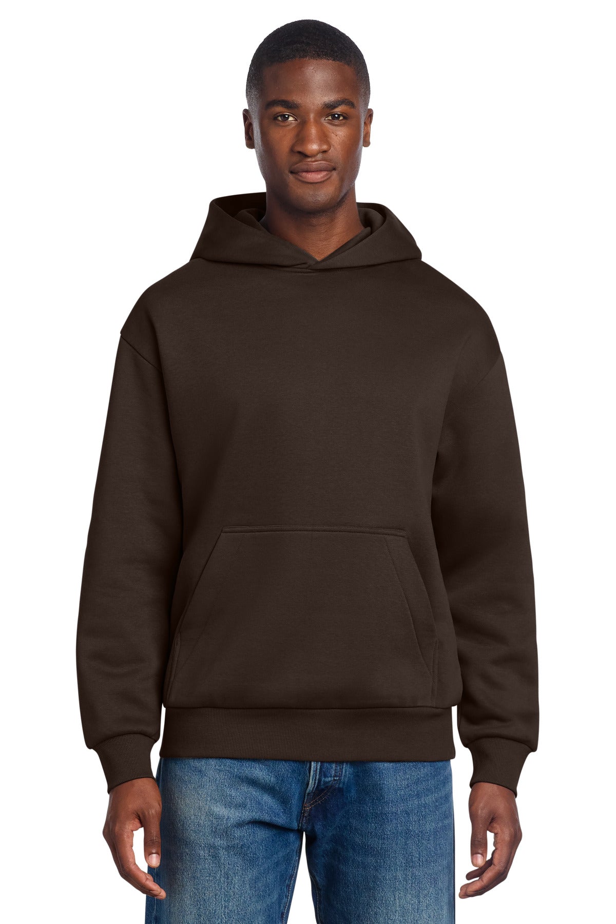 District V.I.T. Heavyweight Fleece Hoodie - Dark Chocolate Brown
