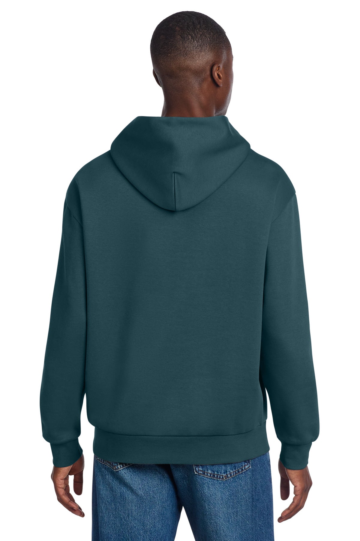 District V.I.T. Heavyweight Fleece Hoodie - Deep Cyan