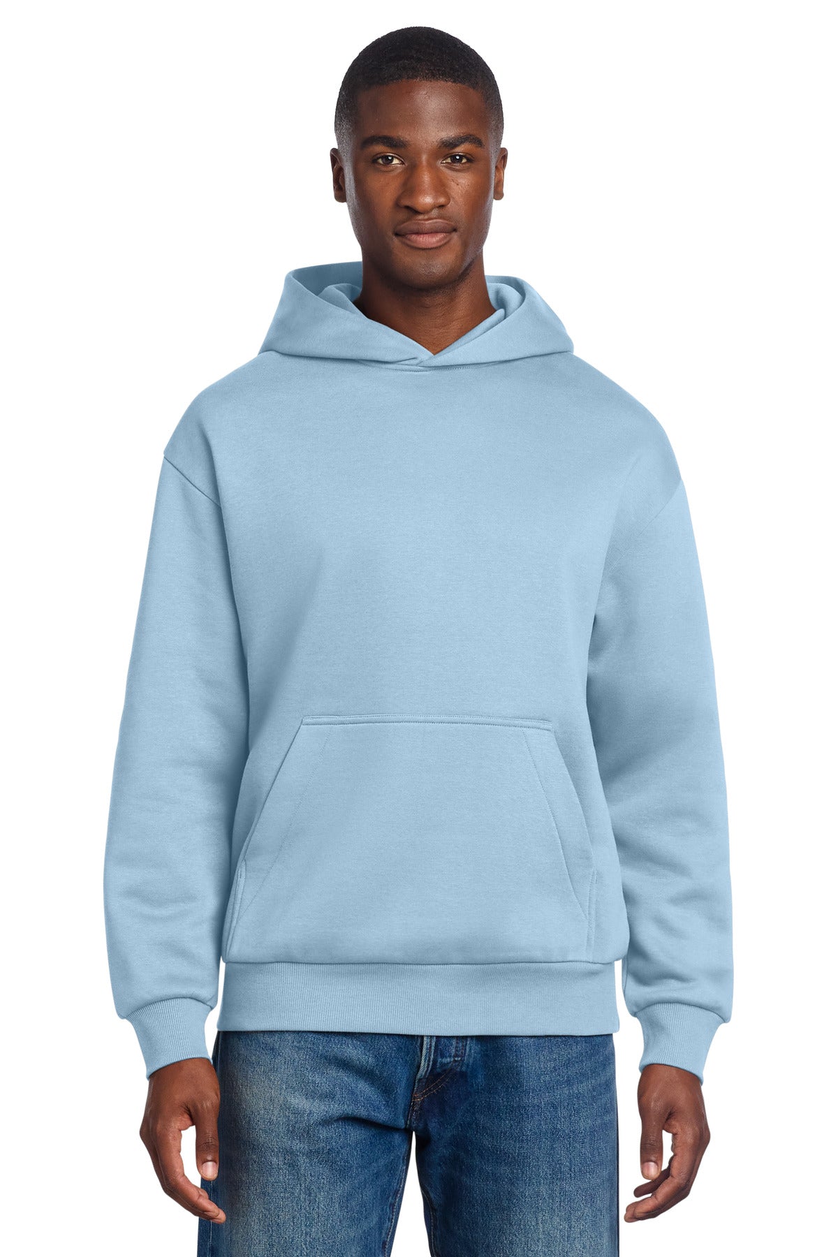 District V.I.T. Heavyweight Fleece Hoodie - Ice Blue