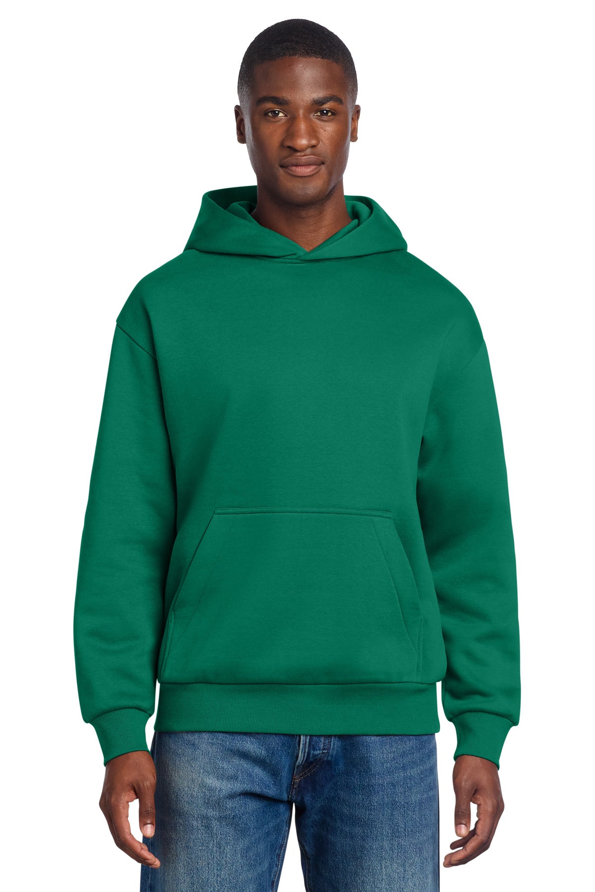 District V.I.T. Heavyweight Fleece Hoodie - Jewel Green