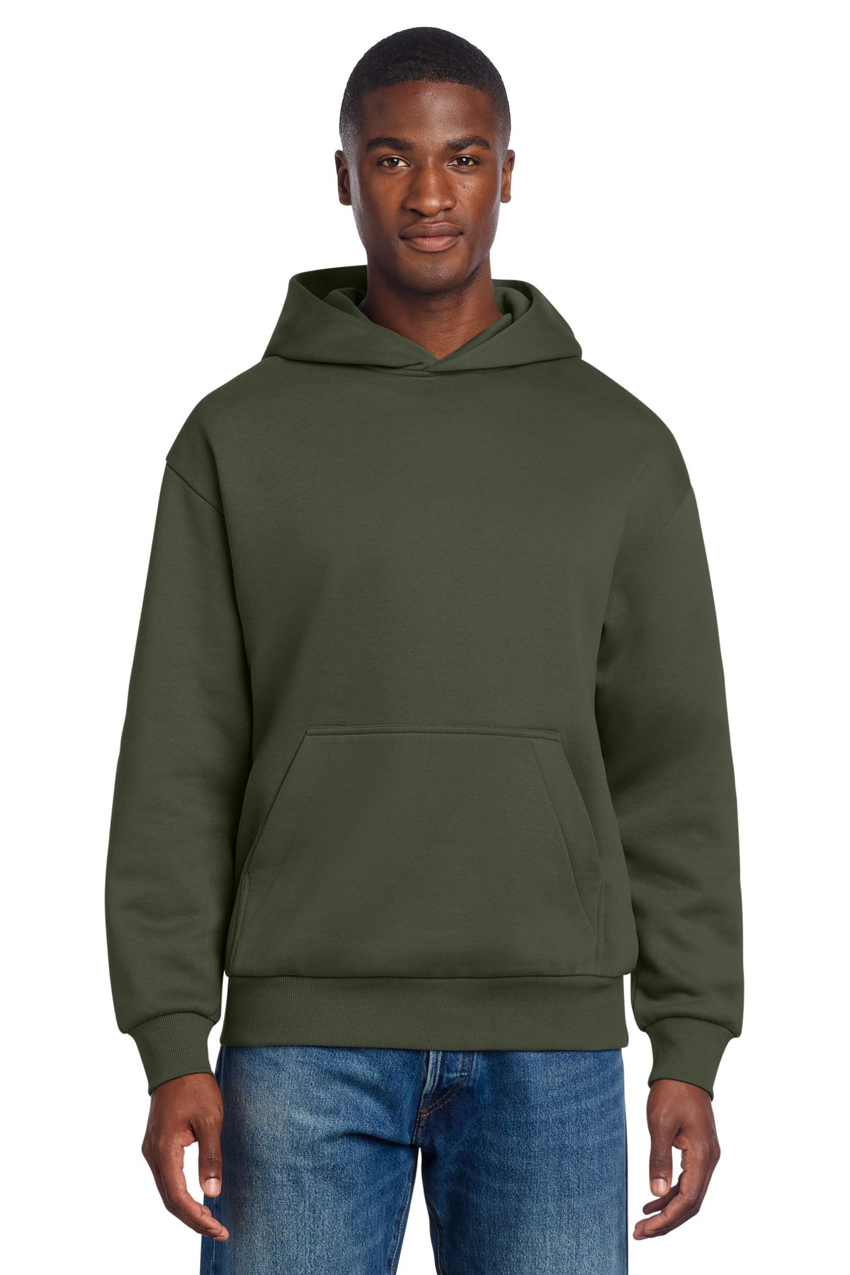 District V.I.T. Heavyweight Fleece Hoodie - Olive