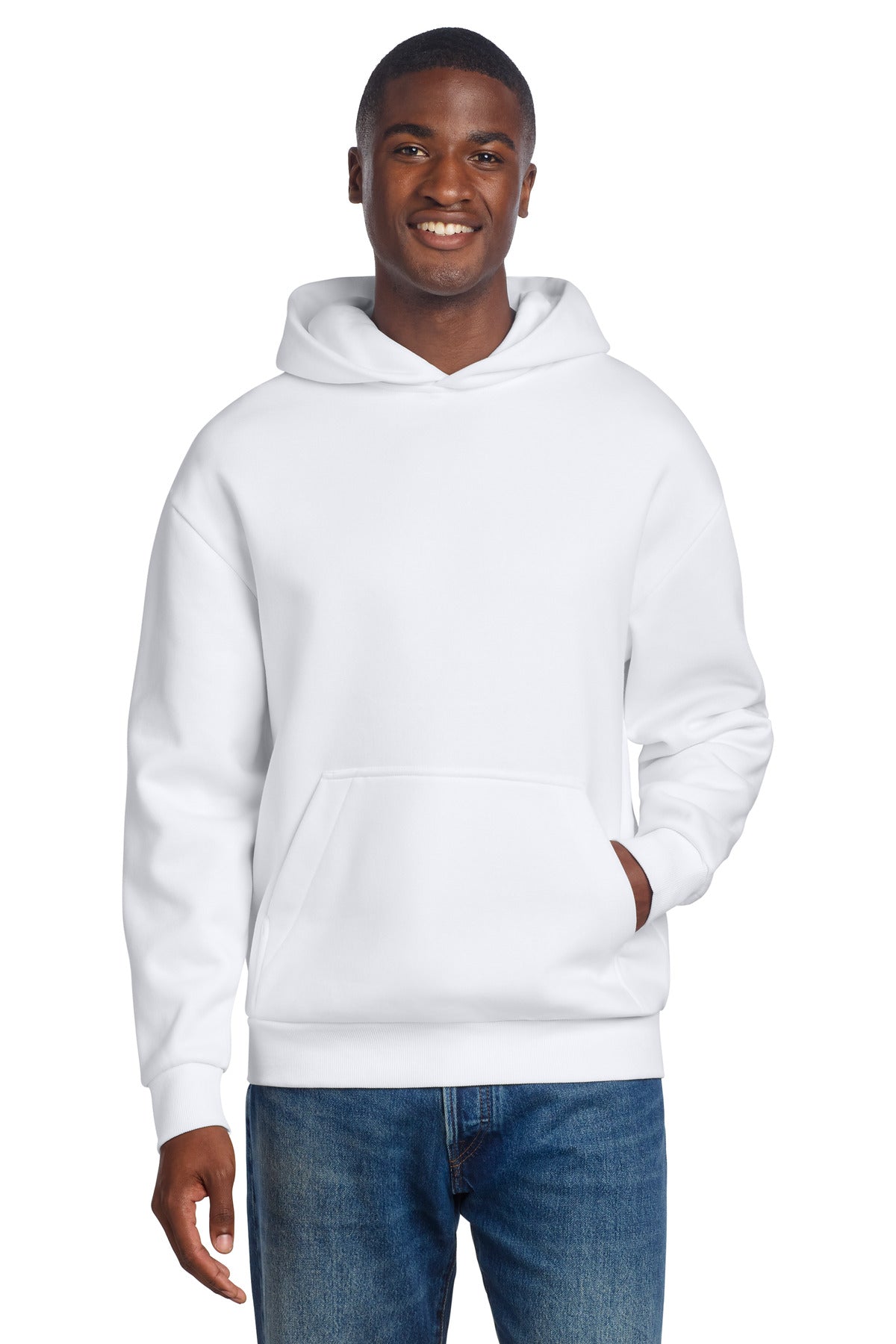 District V.I.T. Heavyweight Fleece Hoodie - White