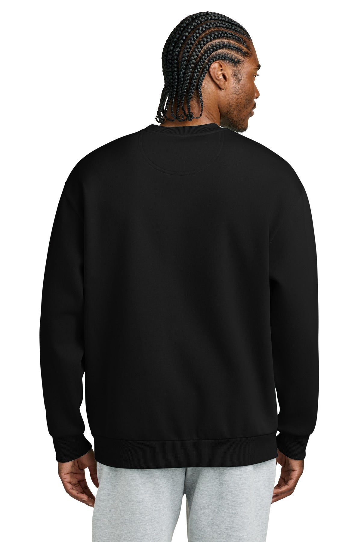 District V.I.T. Heavyweight Fleece Crew - Black