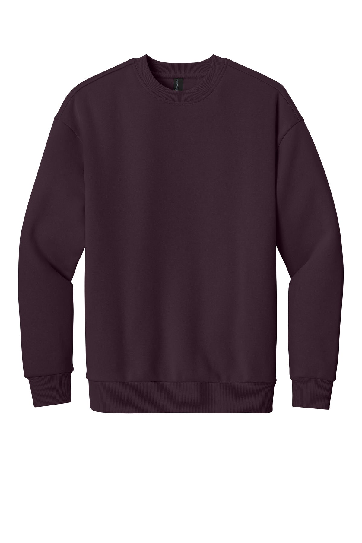 District V.I.T. Heavyweight Fleece Crew - Bordeaux