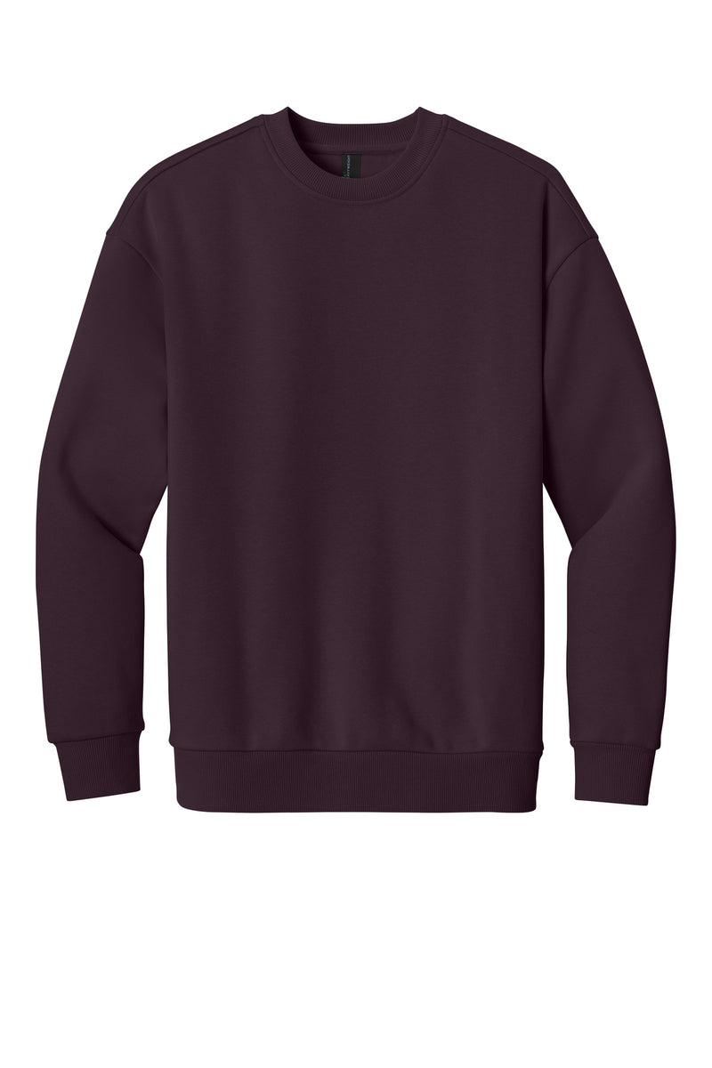 District V.I.T. Heavyweight Fleece Crew - Bordeaux