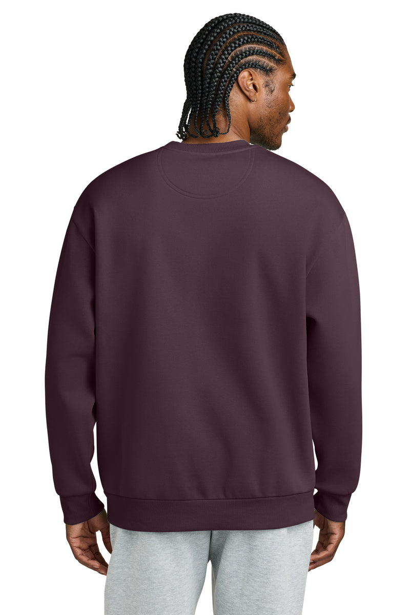 District V.I.T. Heavyweight Fleece Crew - Bordeaux