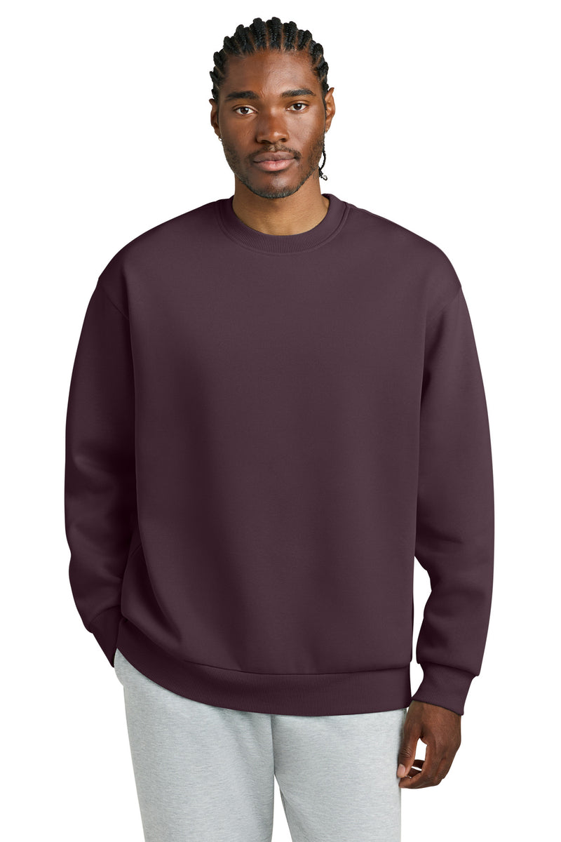 District V.I.T. Heavyweight Fleece Crew - Bordeaux