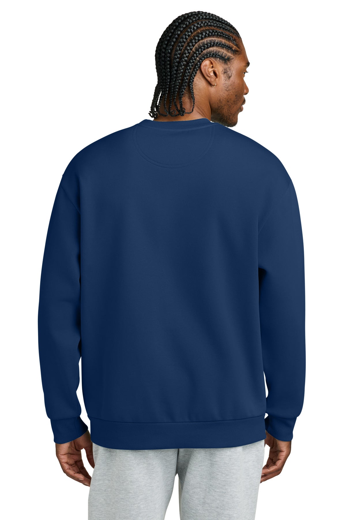 District V.I.T. Heavyweight Fleece Crew - Dark Royal
