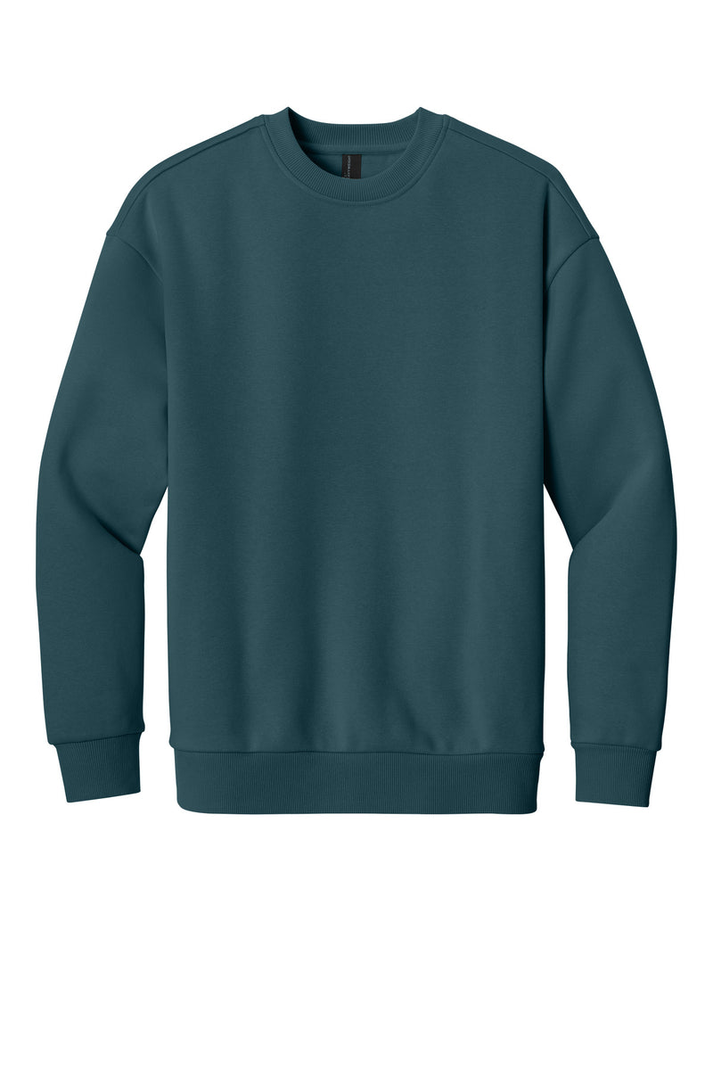 District V.I.T. Heavyweight Fleece Crew - Deep Cyan