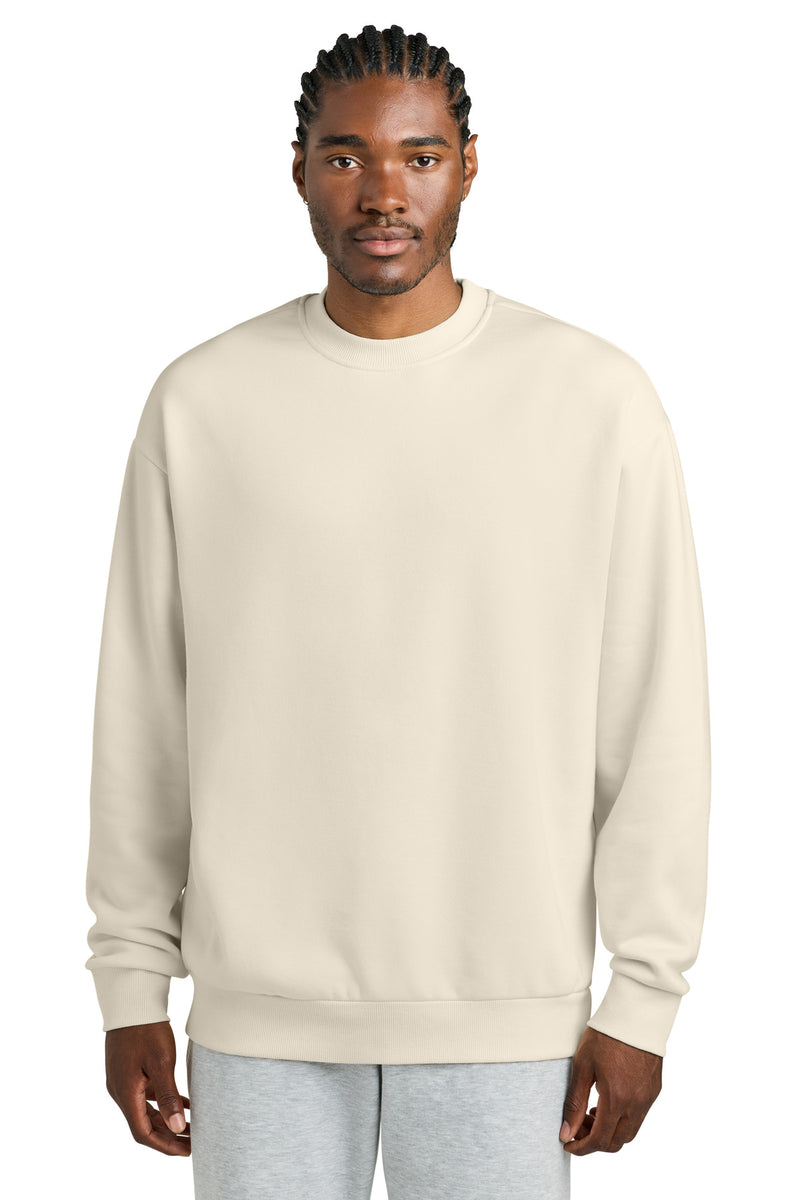 District V.I.T. Heavyweight Fleece Crew - Griege