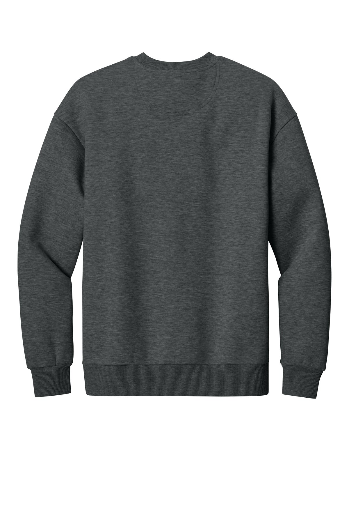 District V.I.T. Heavyweight Fleece Crew - Heathered Charcoal