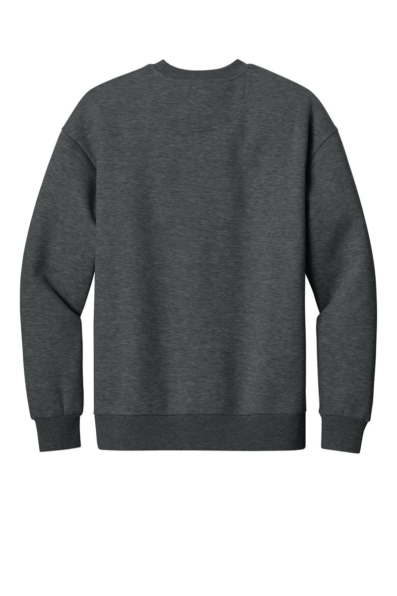 District V.I.T. Heavyweight Fleece Crew - Heathered Charcoal