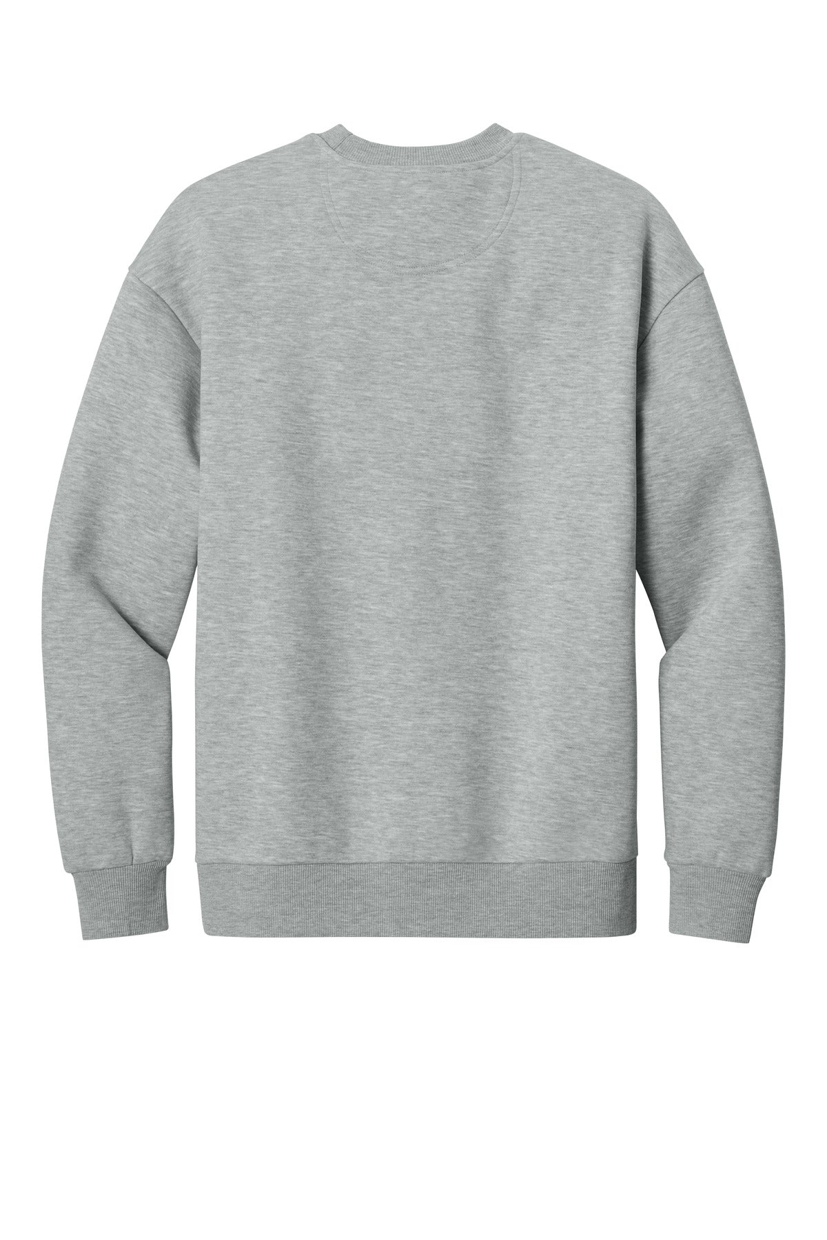 District V.I.T. Heavyweight Fleece Crew - Light Heather Grey