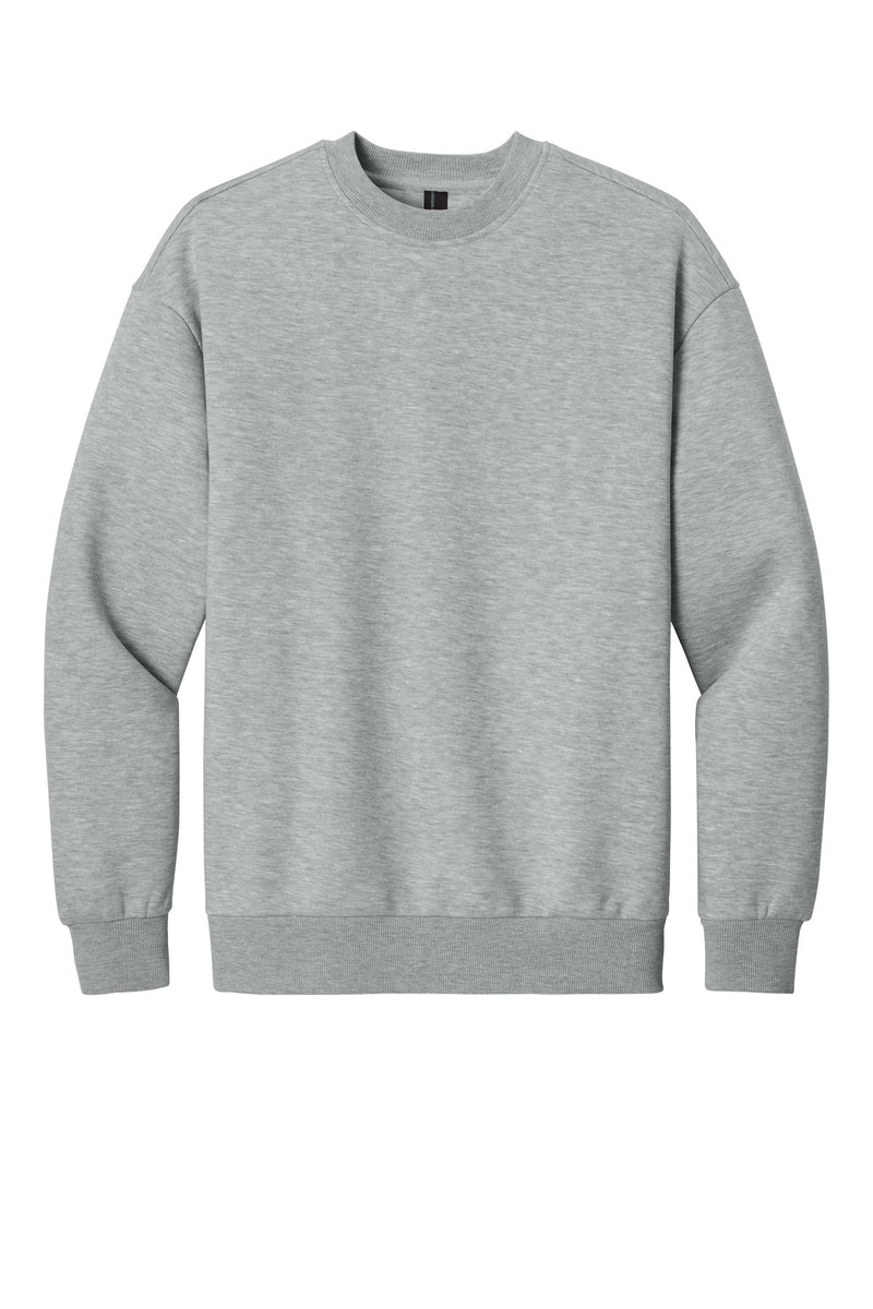 District V.I.T. Heavyweight Fleece Crew - Light Heather Grey