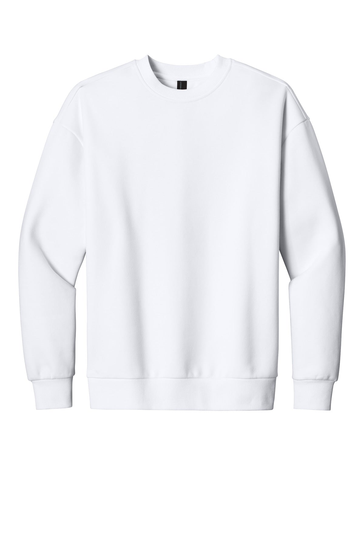 District V.I.T. Heavyweight Fleece Crew - White