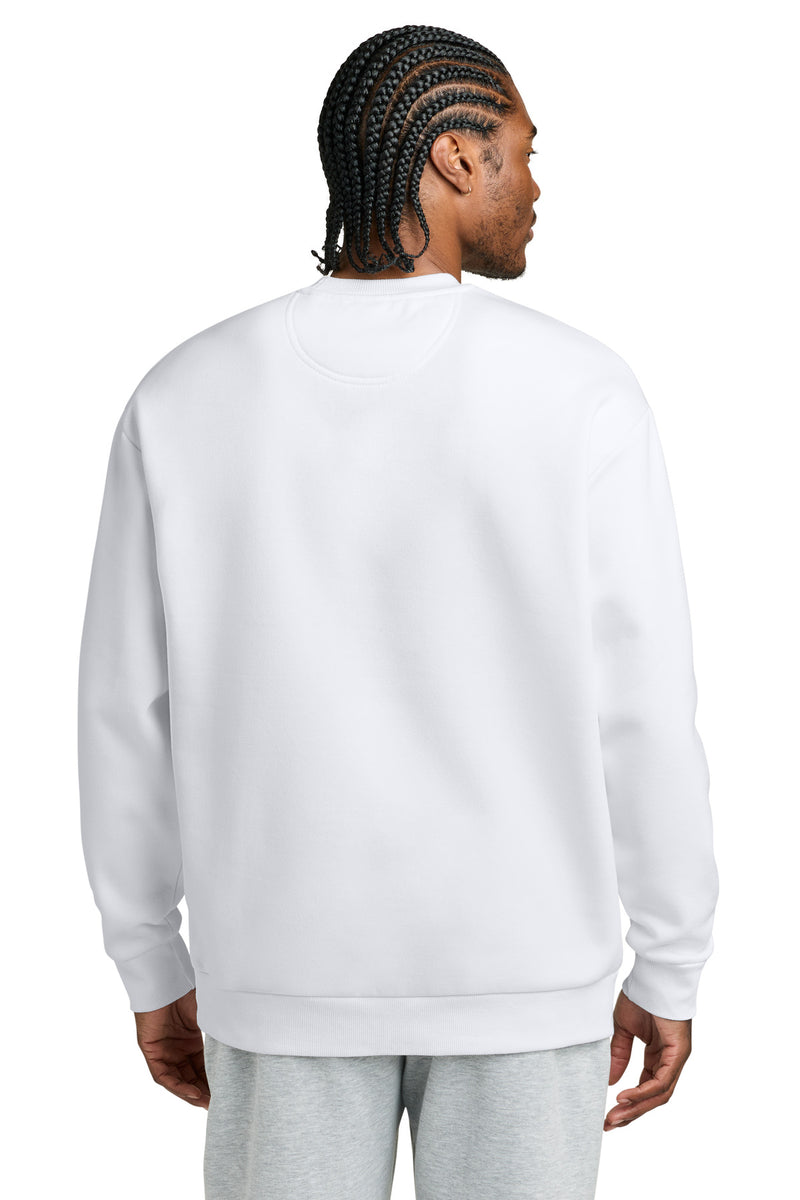 District V.I.T. Heavyweight Fleece Crew - White
