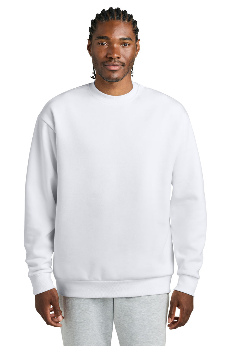 District V.I.T. Heavyweight Fleece Crew - White