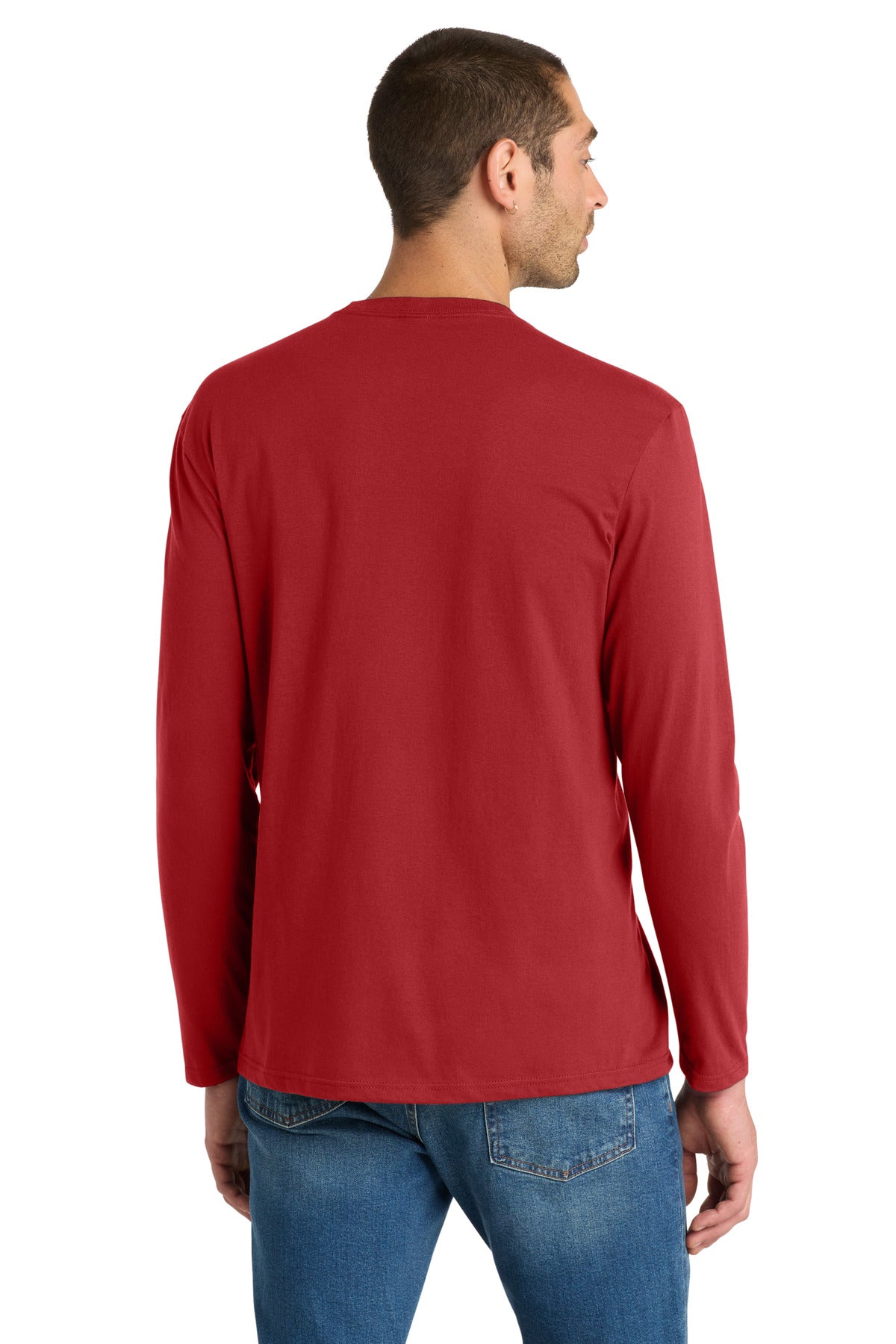 District Very Important Tee Long Sleeve - Classic Red