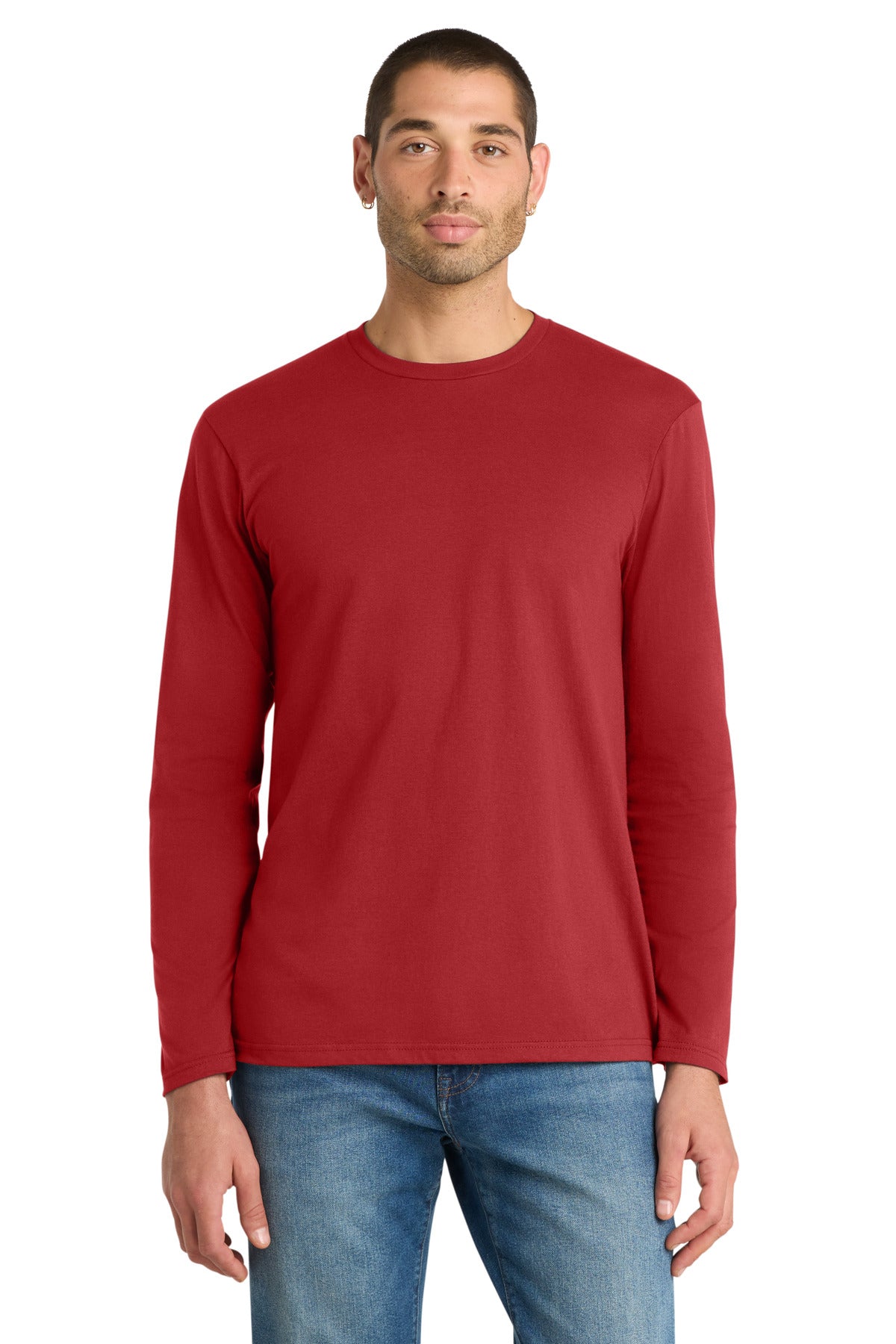 District Very Important Tee Long Sleeve - Classic Red
