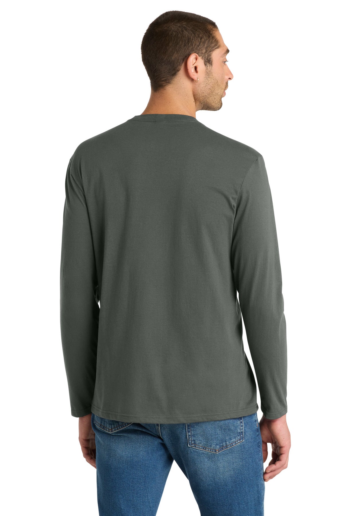 District Very Important Tee Long Sleeve - Deepest Grey