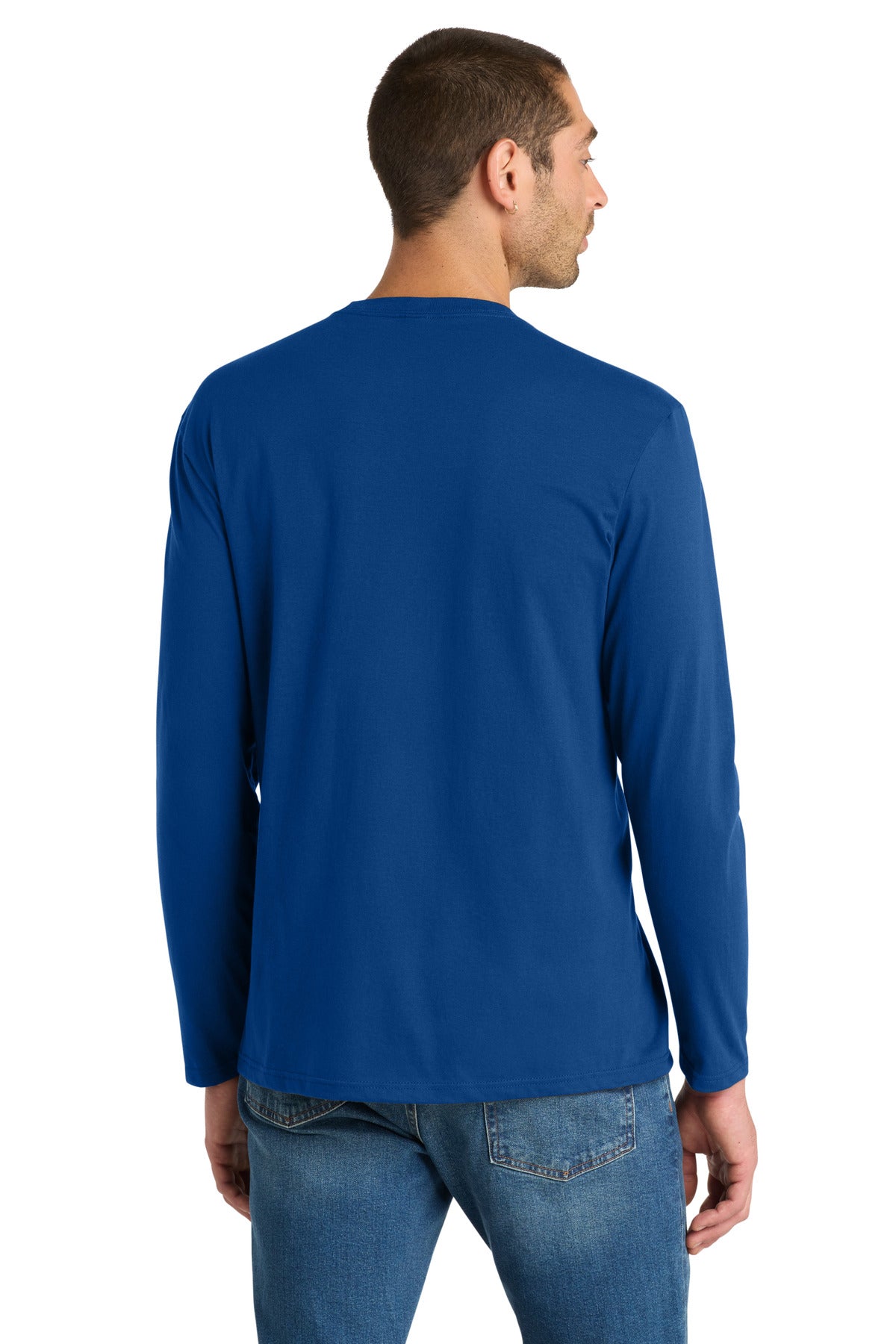 District Very Important Tee Long Sleeve - Deep Royal