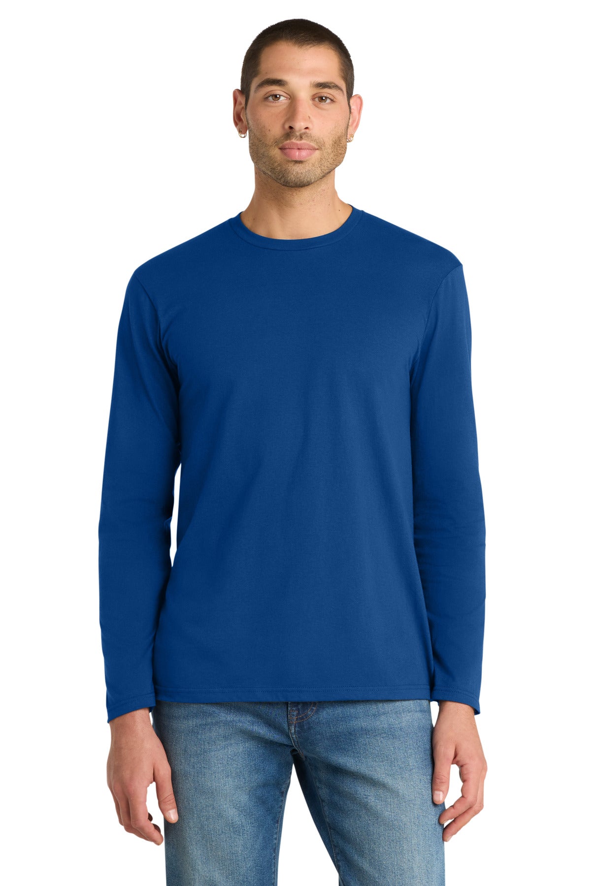 District Very Important Tee Long Sleeve - Deep Royal