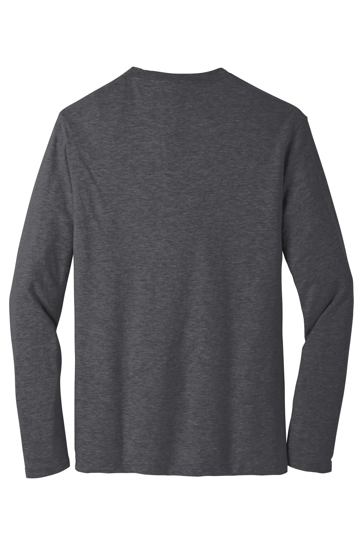 District Very Important Tee Long Sleeve - Heathered Charcoal