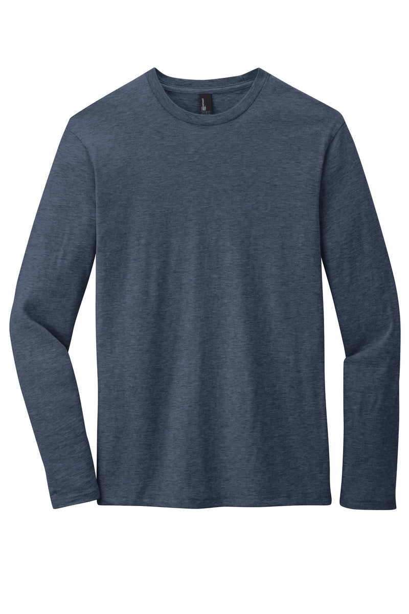 District Very Important Tee Long Sleeve - Heathered Navy