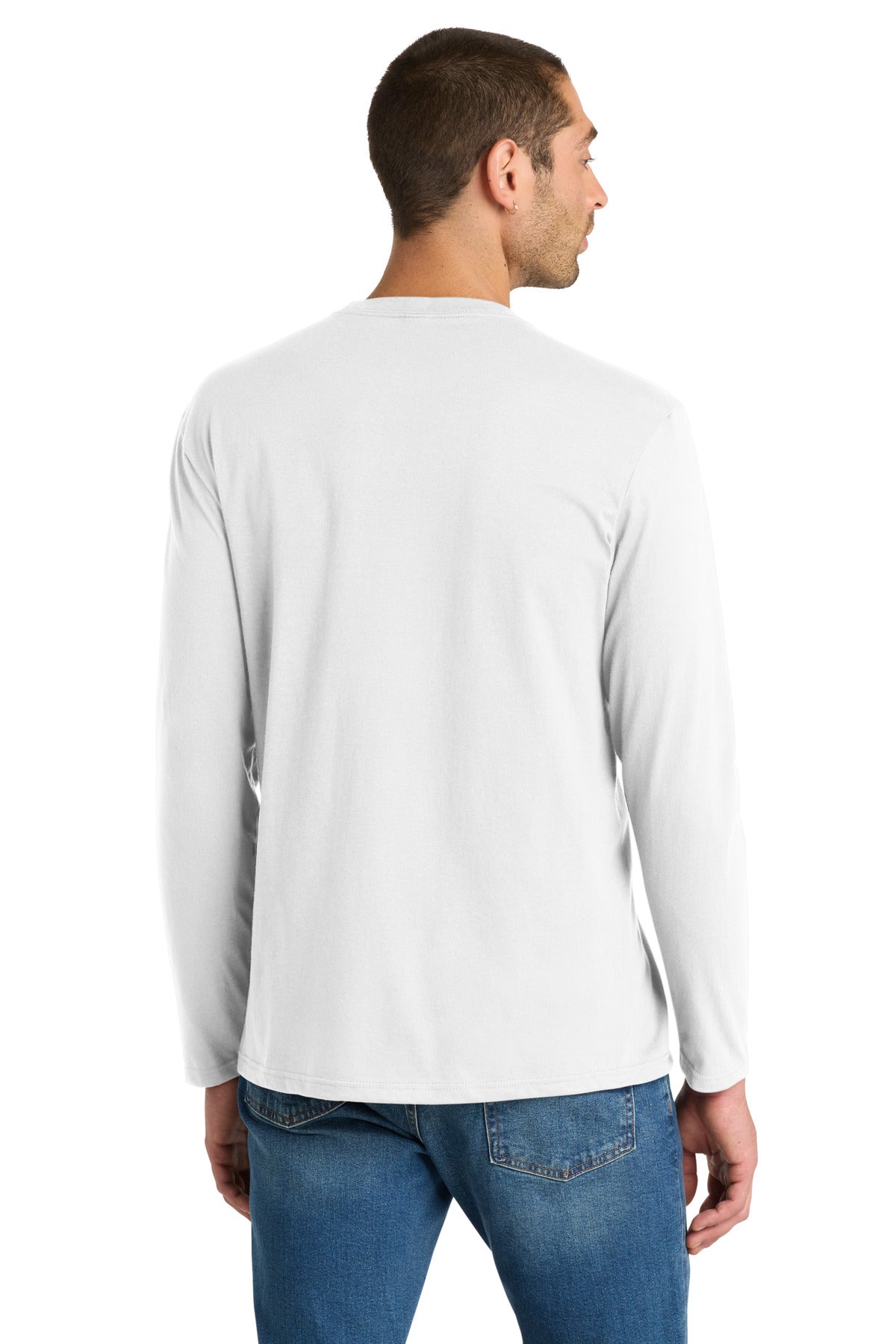 District Very Important Tee Long Sleeve - White