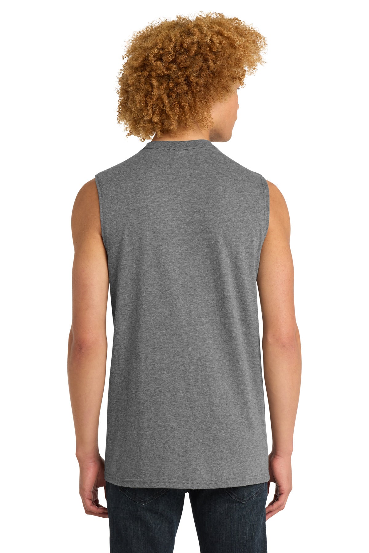 District  V.I.T.   Muscle Tank - Grey Frost