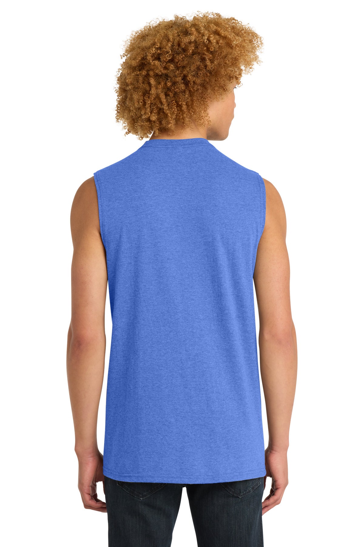 District  V.I.T.   Muscle Tank - Royal Frost