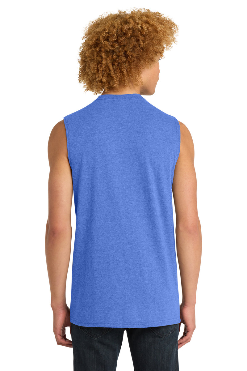 District  V.I.T.   Muscle Tank - Royal Frost
