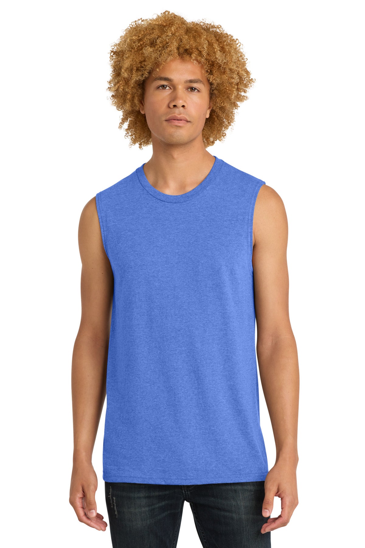 District  V.I.T.   Muscle Tank - Royal Frost