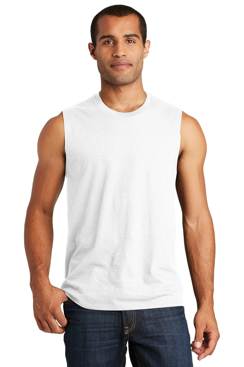 District  V.I.T.   Muscle Tank - White