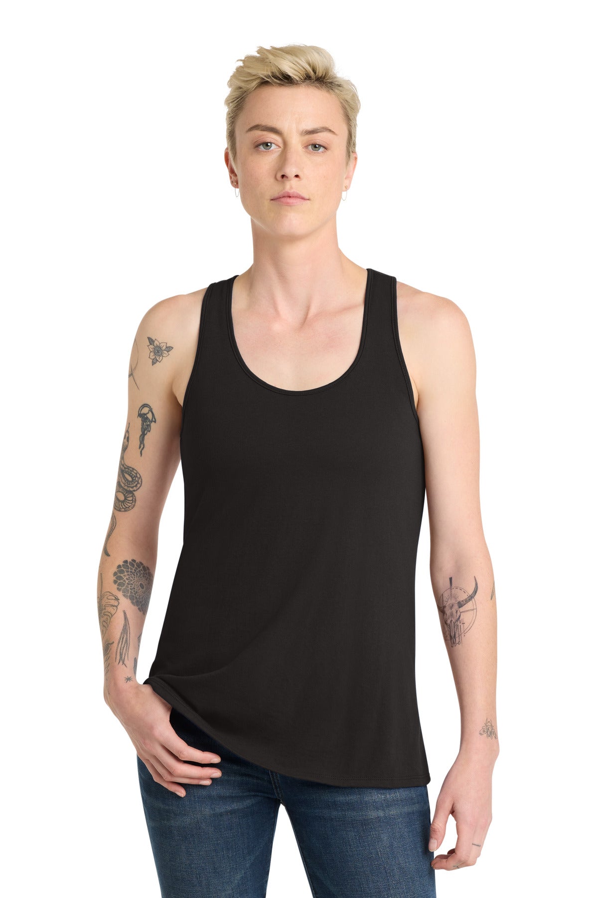 District  Women's V.I.T.  Racerback Tank - Black
