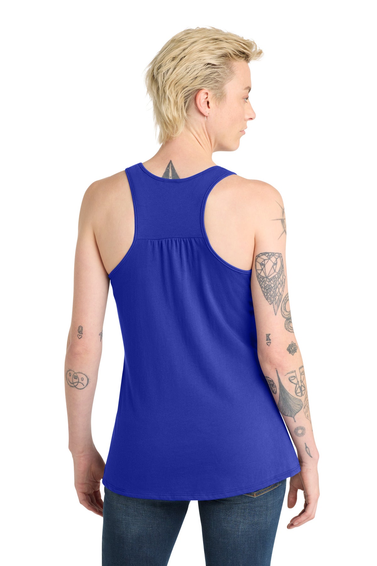 District  Women's V.I.T.  Racerback Tank - Deep Royal