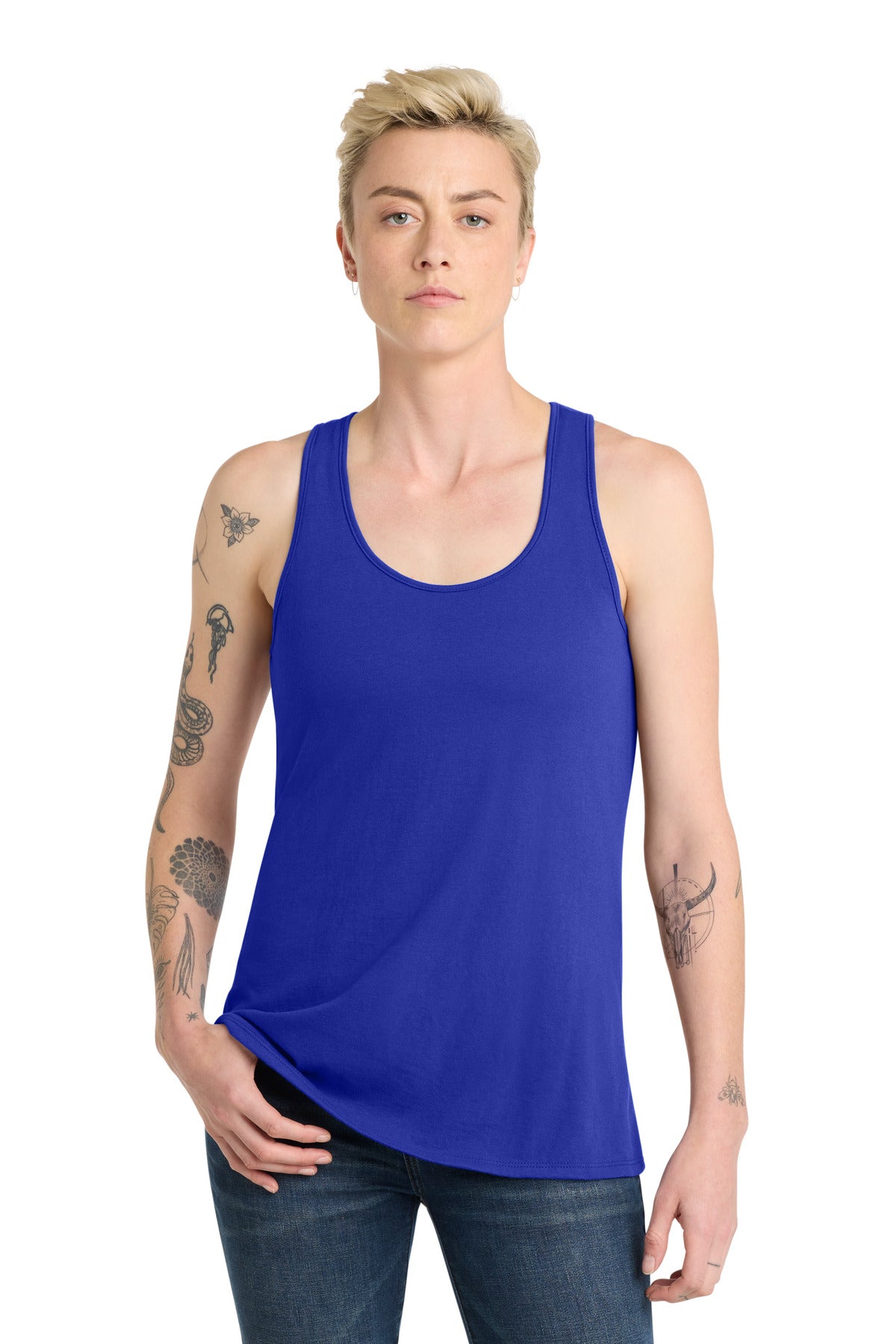 District  Women's V.I.T.  Racerback Tank - Deep Royal