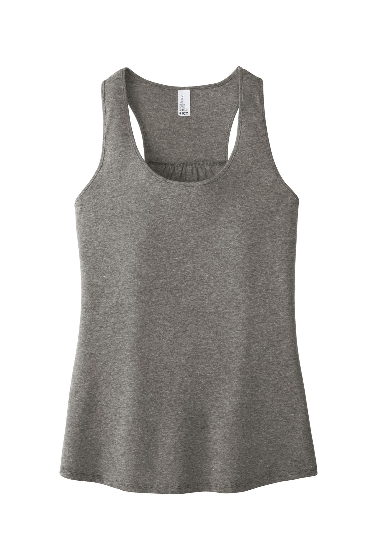 District  Women's V.I.T.  Racerback Tank - Grey Frost