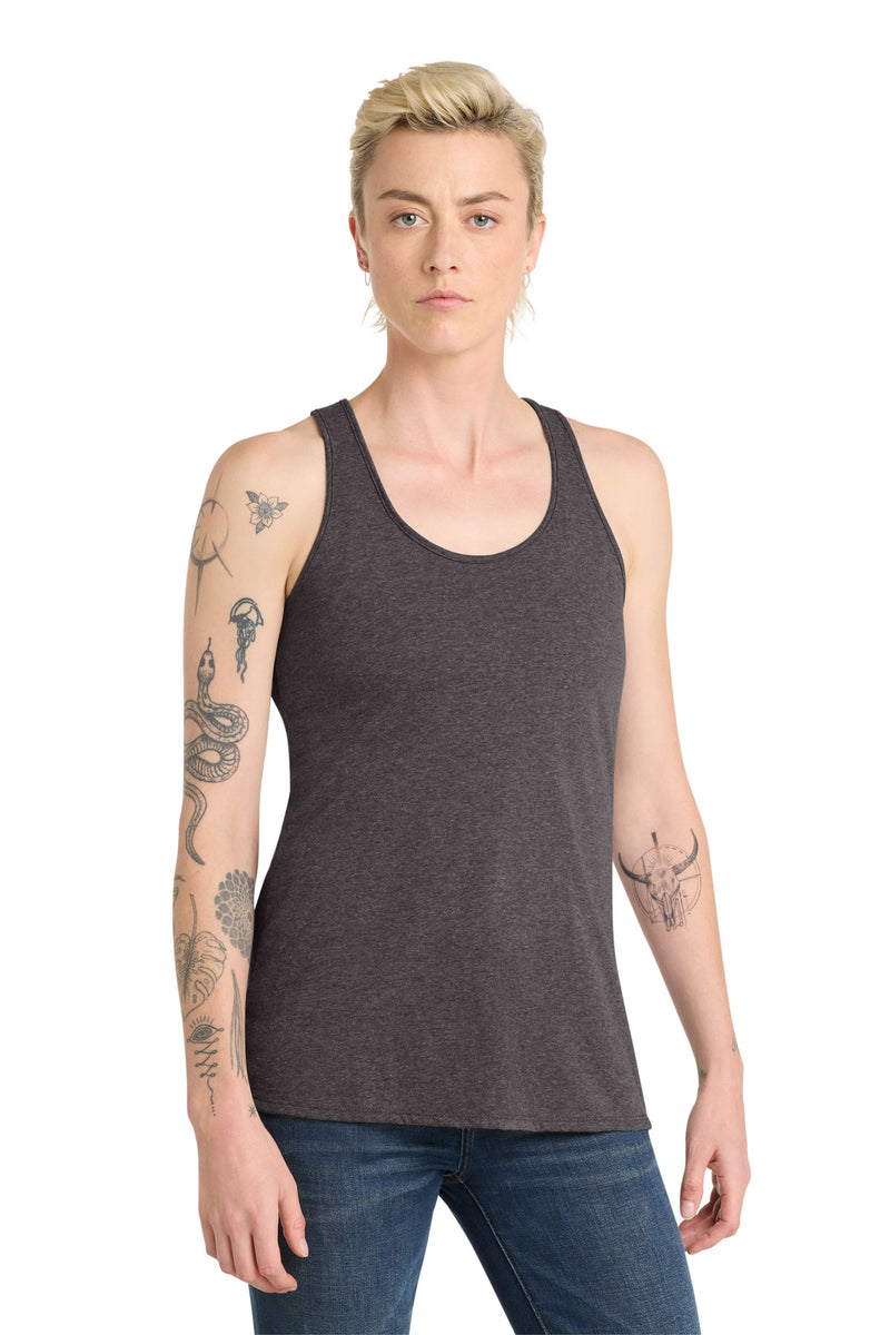 District  Women's V.I.T.  Racerback Tank - Heathered Charcoal