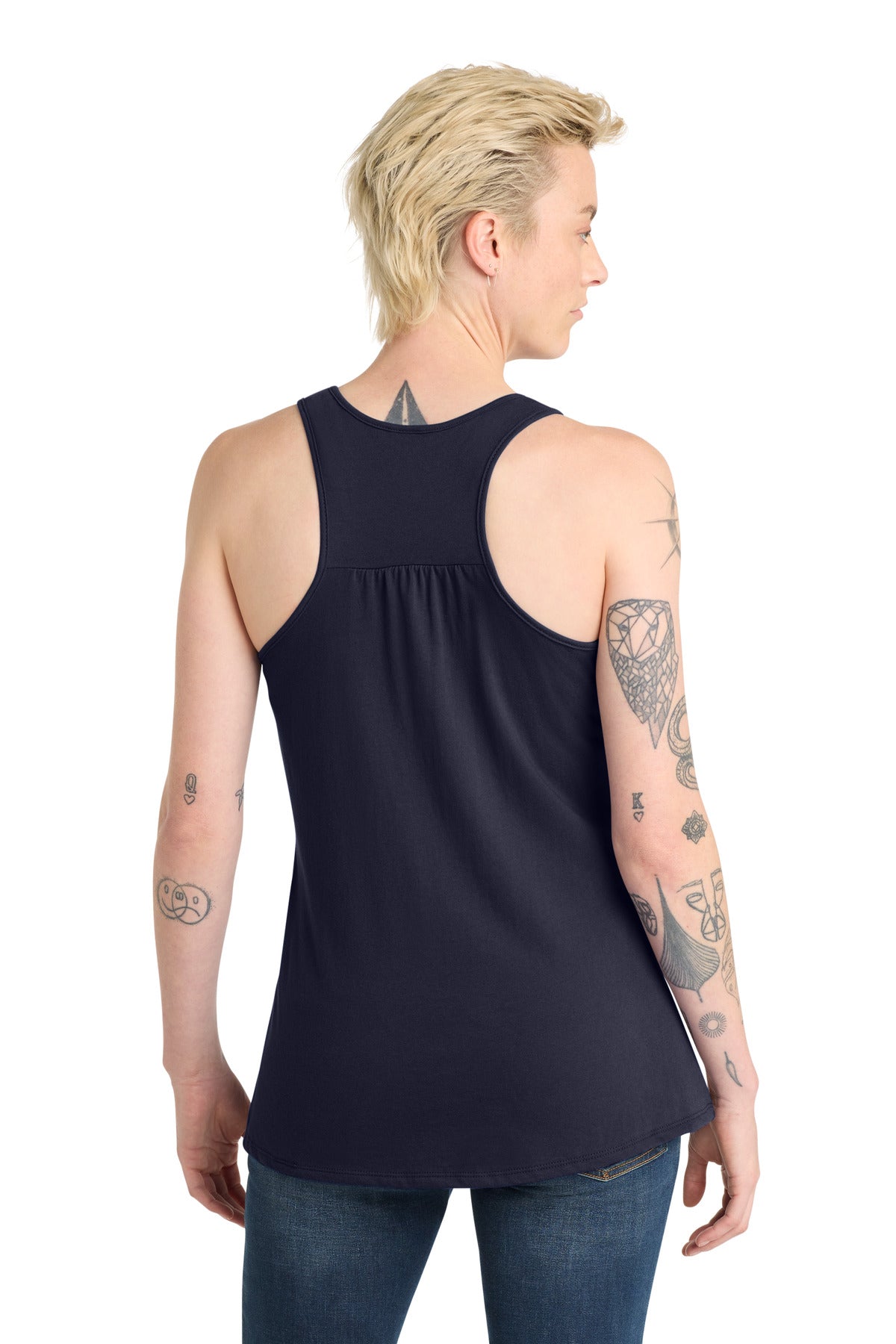 District  Women's V.I.T.  Racerback Tank - New Navy