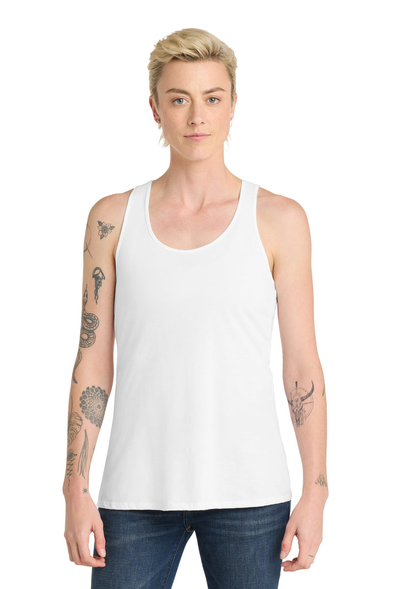 District  Women's V.I.T.  Racerback Tank - White