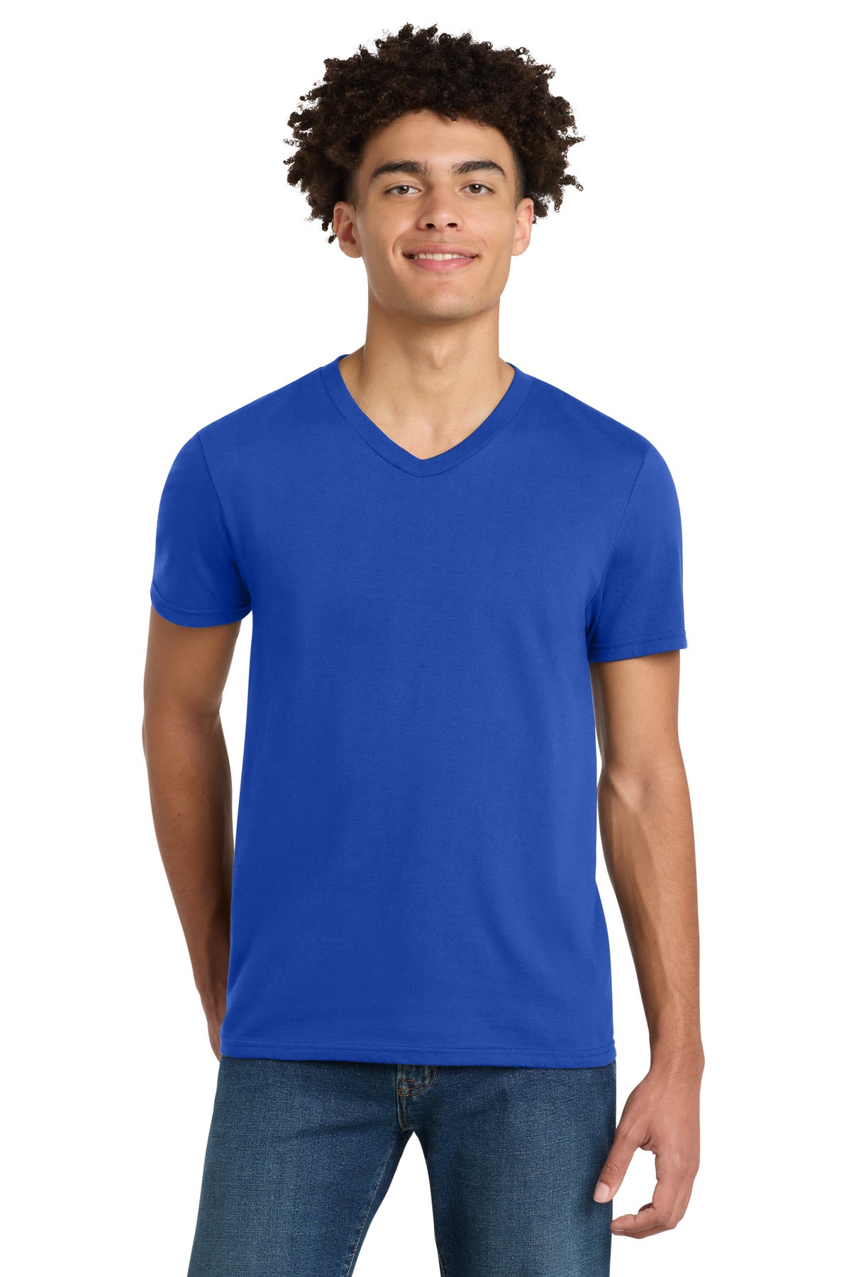 District Very Important Tee V-Neck - Deep Royal