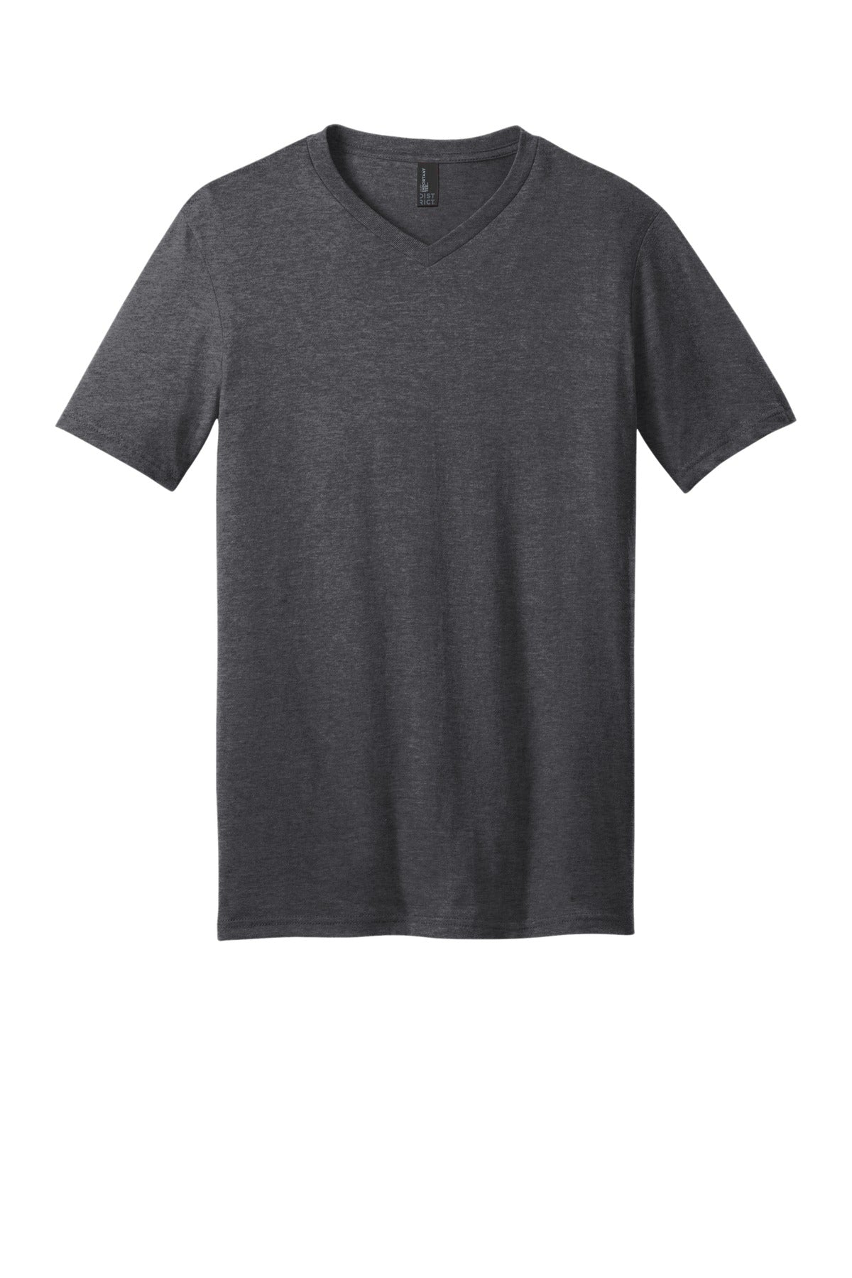 District Very Important Tee V-Neck - Heathered Charcoal