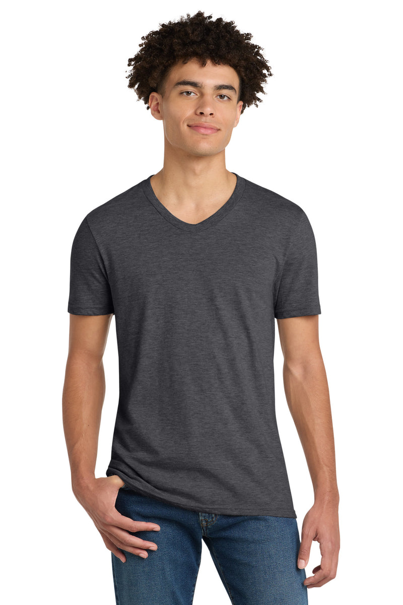 District Very Important Tee V-Neck - Heathered Charcoal
