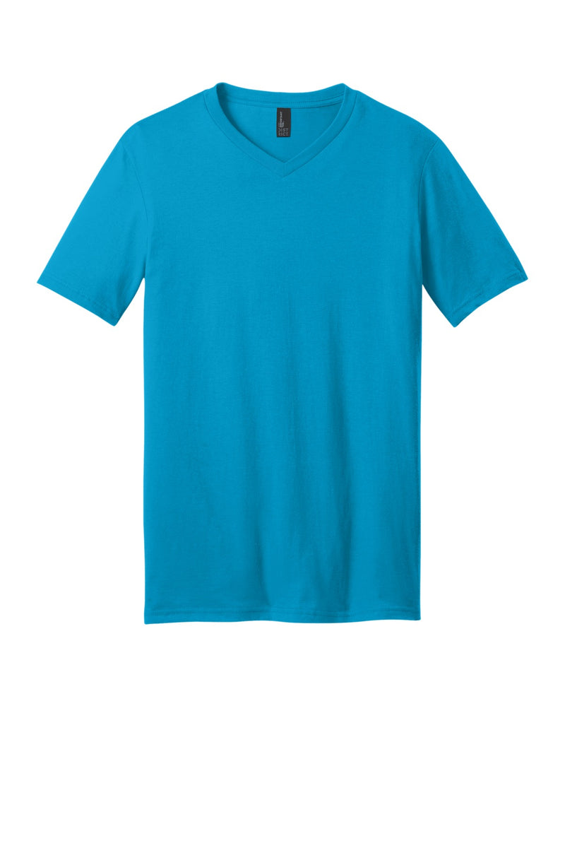 District Very Important Tee V-Neck - Light Turquoise