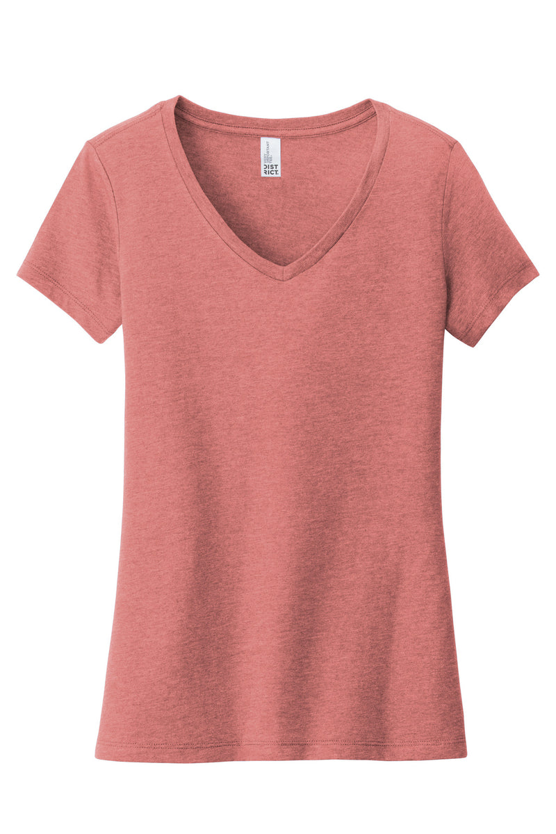 District  Women's Very Important Tee  V-Neck - Blush Frost